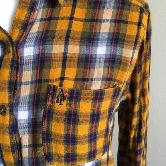 Abercrombie & Fitch Plaid Button Down - Picture 3 of 4